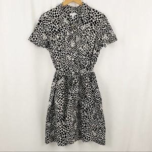 NWT Charter Club Animal Print Dress 14